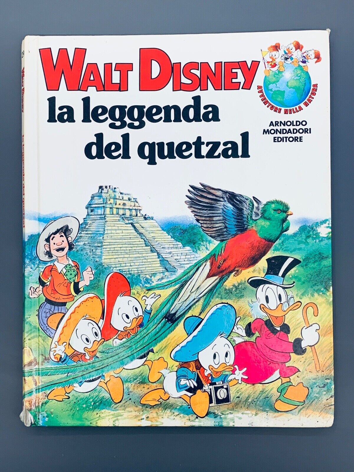 LA LEGGENDA DEL QUETZAL Libro Walt Disney 1988 Avventure Nella Natura 29