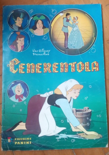 Album Panini Cenerentola, Walt Disney, con poche figurine attaccate - Walt Disney